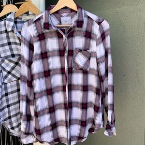 Rails Medium Weight Plaid Button Down